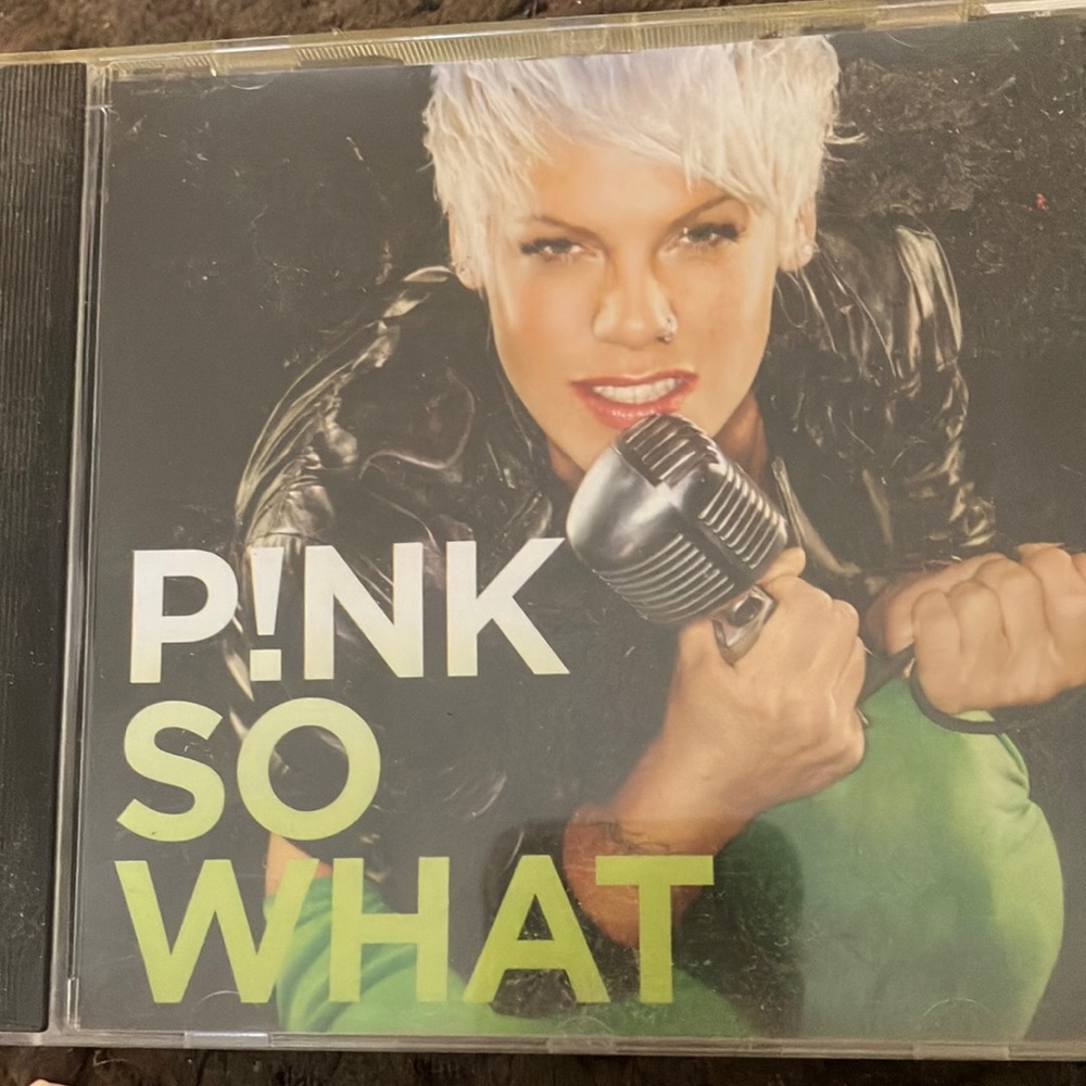 Pink so what promo cd